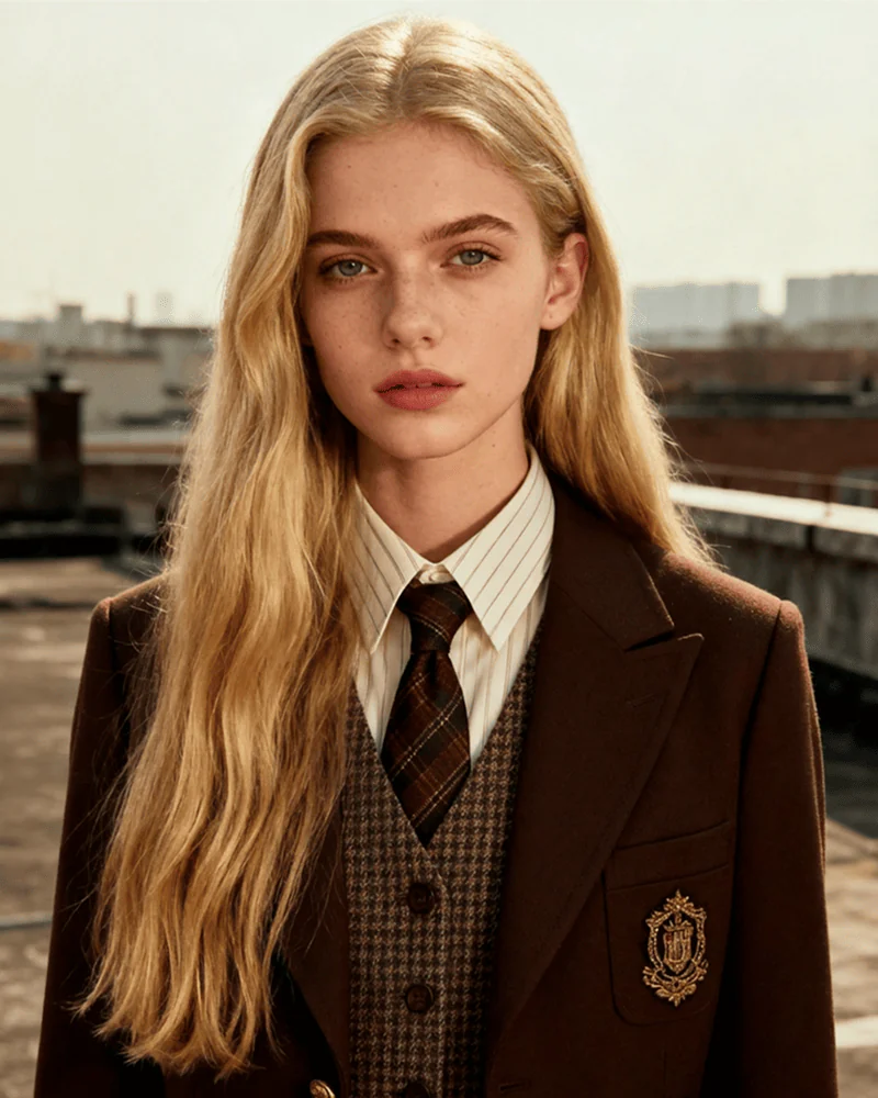 Hair enhancement portrait